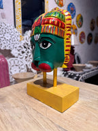 Hanuman Ji Wooden | Handpainted | 25x14x9cm