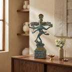 Brass Shiva Natraja Idol | 22x12x4 Inches | 8.9 Kg Approx