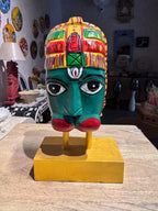 Hanuman Ji Wooden | Handpainted | 25x14x9cm
