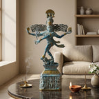 Brass Shiva Natraja Idol | 22x12x4 Inches | 8.9 Kg Approx