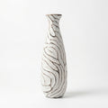 Contemporary Wooden Vase | 46x15x15cm