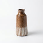 Contemporary Wooden Vase | 20x10x10cm
