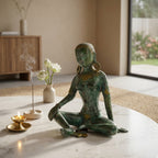 Brass Tara Devi | 9.6x9x7 Inch | 4 Kg Approx