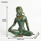 Brass Tara Devi | 9.6x9x7 Inch | 4 Kg Approx