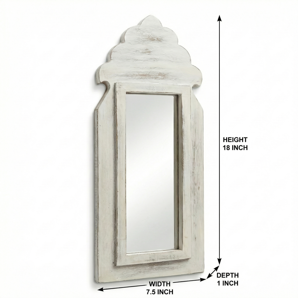 White Mirror | 19.5x7.25x0.5 inches