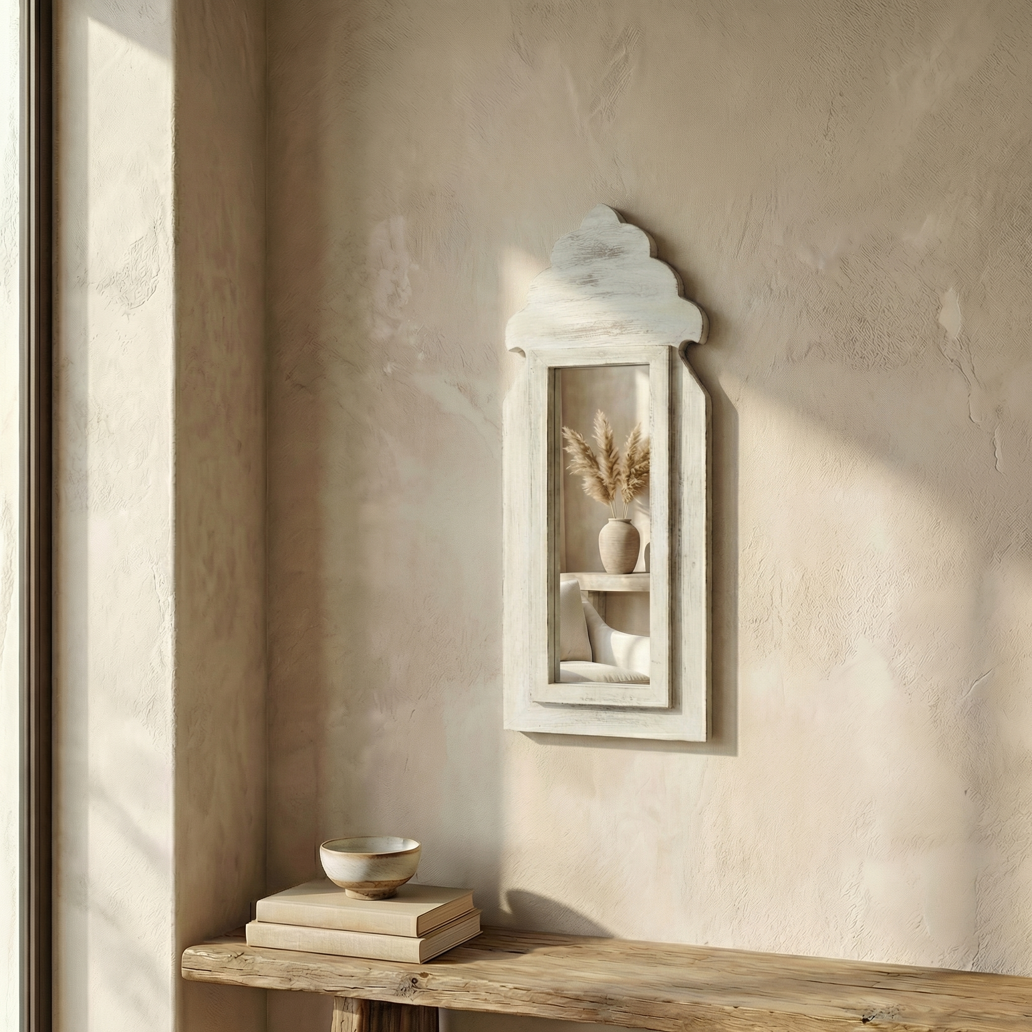 White Mirror | 19.5x7.25x0.5 inches