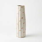 Contemporary Wooden Vase | 45x16x14cm