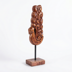 Wooden Peacock tall | 41x11x9cm