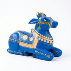 Handpainted Nandi Blue | 9x7x3.5inch