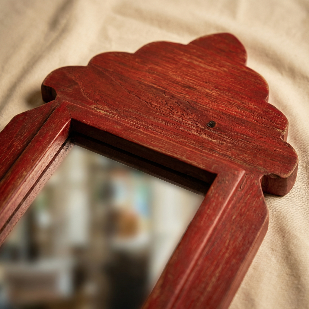 Red Mirror | 19.5x7.25x0.5 inches