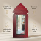Red Mirror | 19.5x7.25x0.5 inches