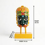 Hanuman Ji Wooden | Dark Green | 25x14x9cm