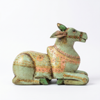 Handpainted Nandi Green | 9x7x3.5inch