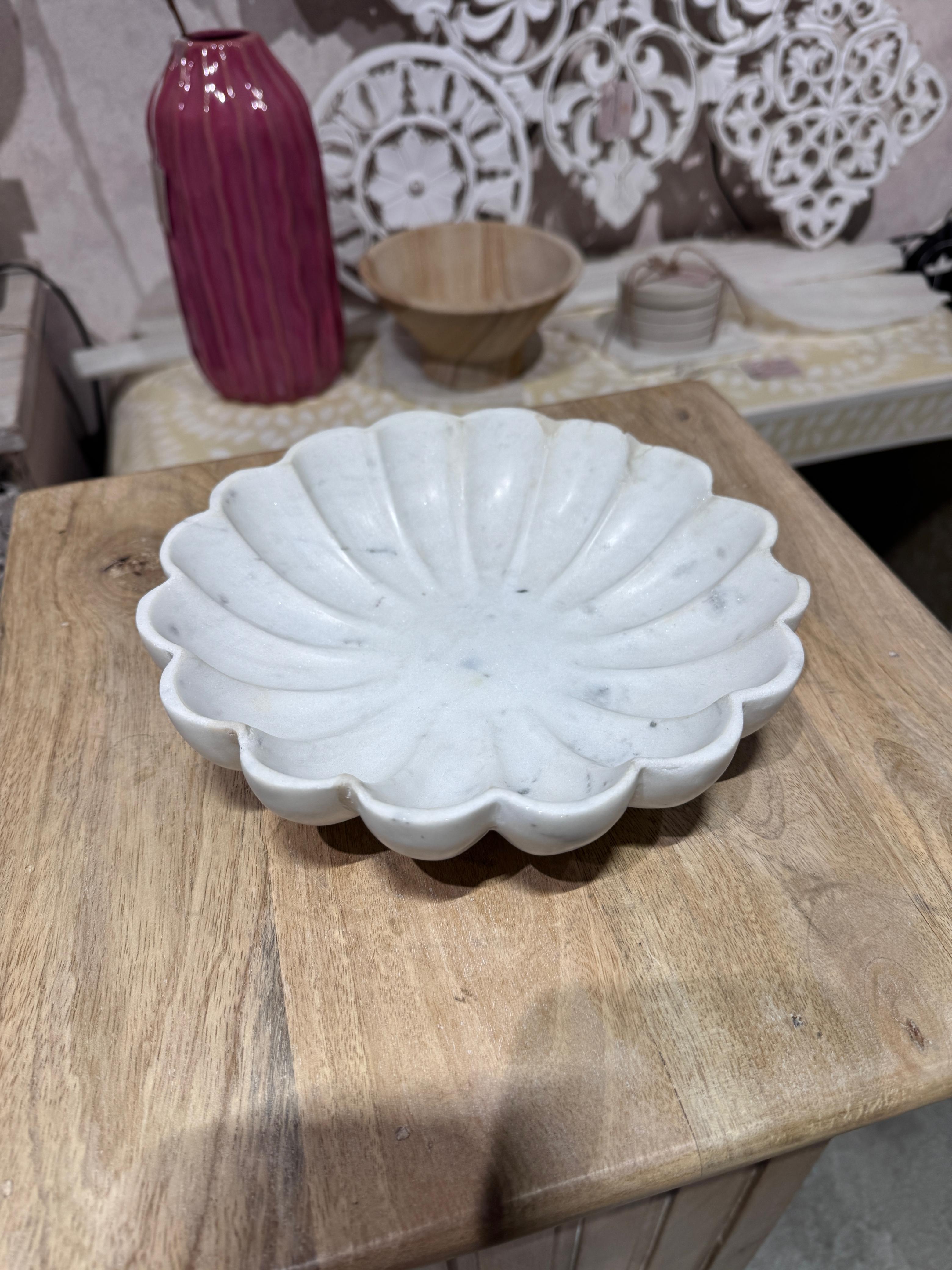 Marble Bowl Urli | 20x20x5 cm