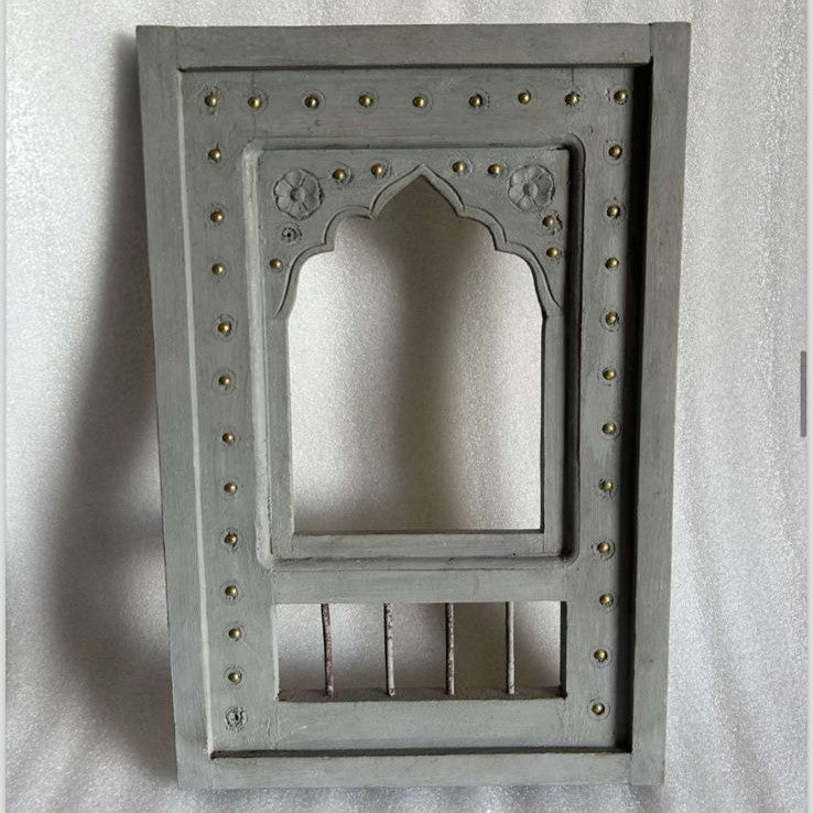 Wooden Frame | Grey | 18x12x1.5 inch