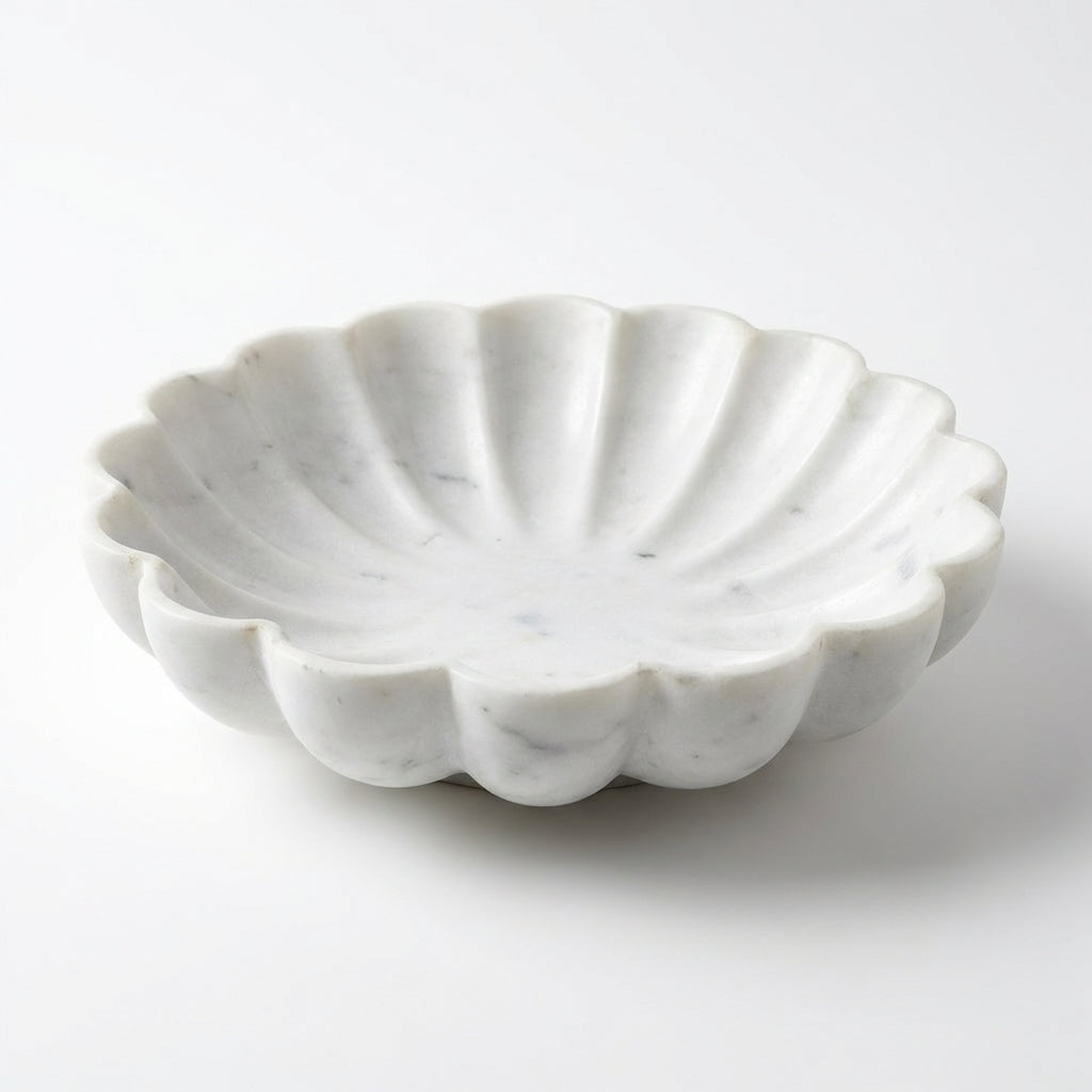 Marble Bowl Urli | 20x20x5 cm