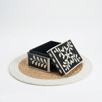 Jewellery Box Black | Bone Inlay | 20x12.5x10 cm