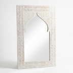 White Arch Mirror Frame (Frame only) | 120x75x3cm