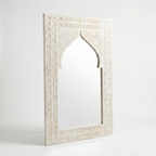 White Arch Mirror Frame (Frame only) | 120x75x3cm