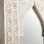 White Arch Mirror Frame (Frame only) | 120x75x3cm