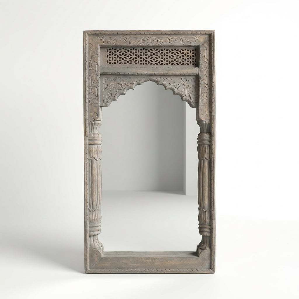 Vintage Jharokha Mirror | 55x29x3.5 Inch