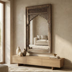 Vintage Jharokha Mirror | 55x29x3.5 Inch