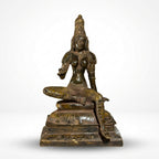 Brass Ma Parvati/Uma  | 12.2x7.5x6.3 Inch | 5.5 Kg Approx