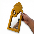 Yellow Elephant Mirror | 32x13x2.5cm