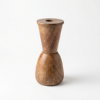 Contemporary Wooden Vase | 30x15x15cm
