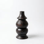 Contemporary Wooden Vase | 30x15x15cm