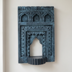 Jharokha Wall Frame | Blue | 12x8x1 Inch