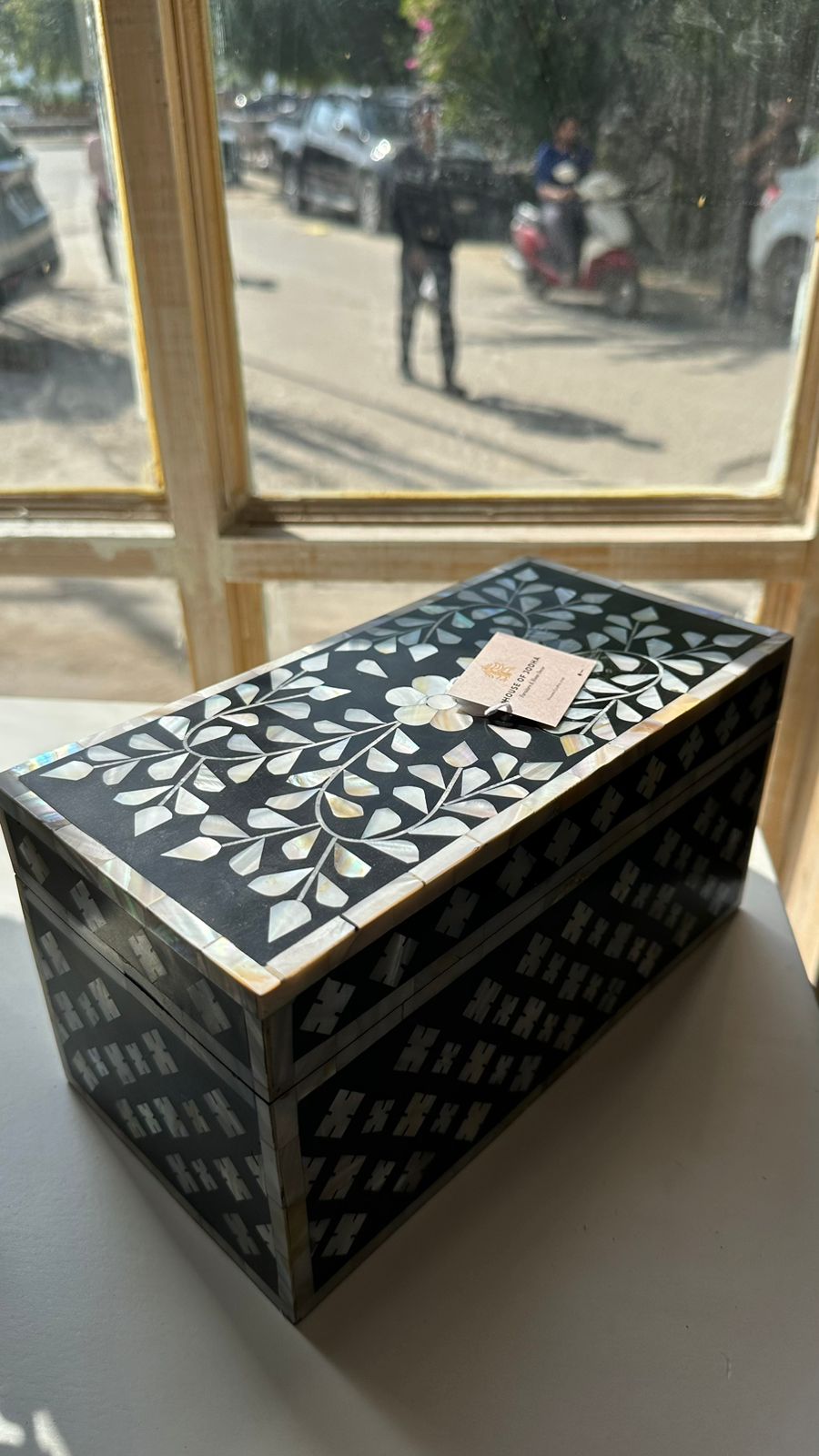 Inlay Jewelry Box | Mother of Pearl