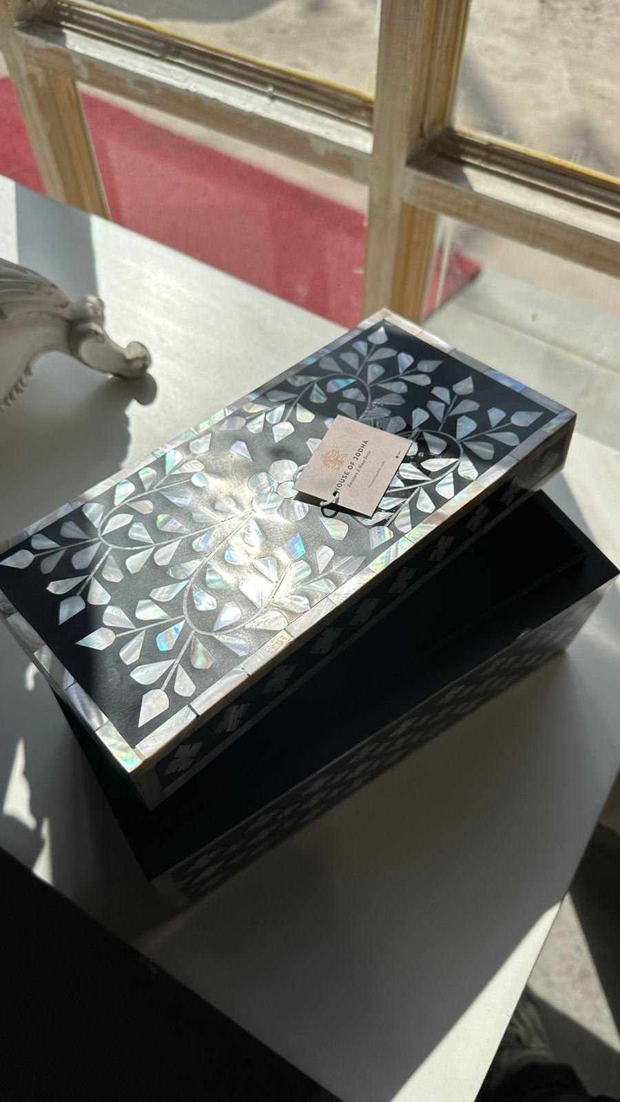 Inlay Jewelry Box | Mother of Pearl