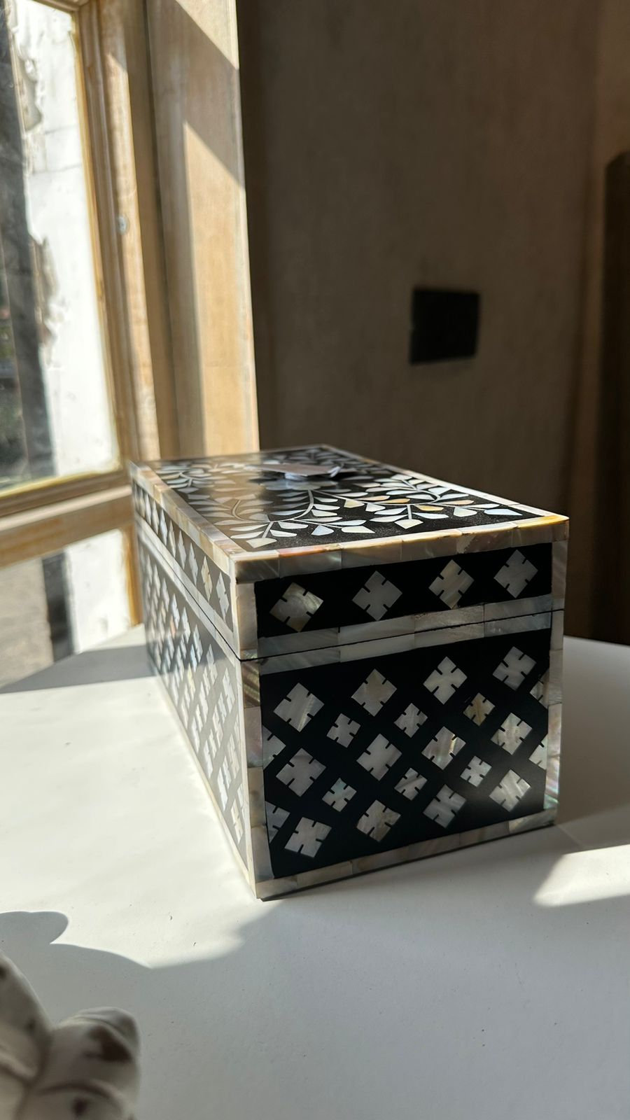 Inlay Jewelry Box | Mother of Pearl