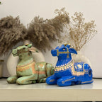 Handpainted Nandi Blue | 9x7x3.5inch
