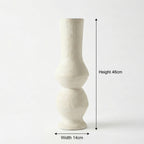 Contemporary Wooden Vase | 46x14x14cm