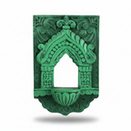 Jharokha Wall Frame | Green | 12x8x1 Inch