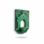 Jharokha Wall Frame | Green | 12x8x1 Inch
