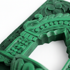Jharokha Wall Frame | Green | 12x8x1 Inch