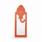 Orange Elephant Mirror | 46x17x3cm