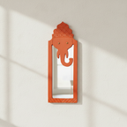 Orange Elephant Mirror | 46x17x3cm