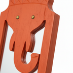 Orange Elephant Mirror | 46x17x3cm