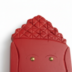Red Elephant Mirror | 52x14.5x2.5cm