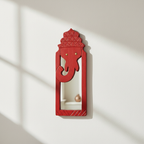 Red Elephant Mirror | 39x14x2.5cm