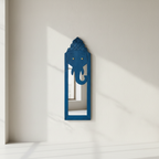 Blue Elephant Mirror | 46x14.5x2.5cm