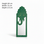 Green Elephant Mirror | 44x15x2.5cm