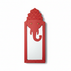 Red Elephant Mirror | 43x17x2.5cm