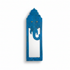Blue Elephant Mirror | 45x14x2.5cm