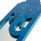 Blue Elephant Mirror | 45x14x2.5cm