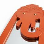 Orange Elephant Mirror | 45x14x2.5cm